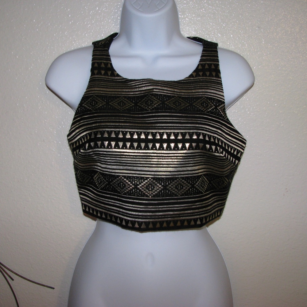 Eight Sixty Dressy Mid Drift Top
